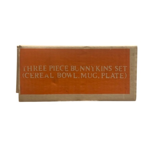 3PC Royal Doulton Bunnykins Set - Made in England New In Box Vintage NIB - Picture 3 of 13